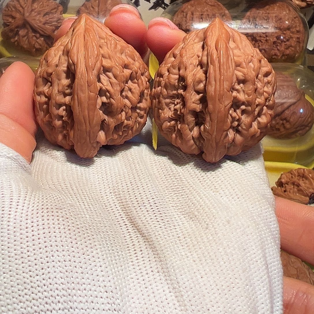 文玩核桃吊坠40全品蓟县虎头王