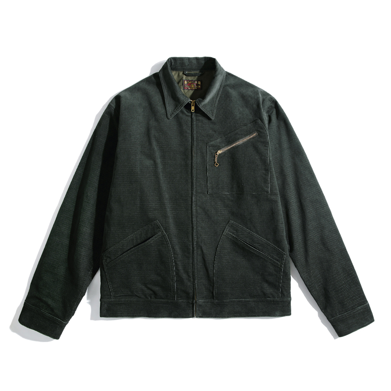 【沾酱剪标清仓老版】91B复古夹克男 冬季男士工装灯芯绒外套福利款