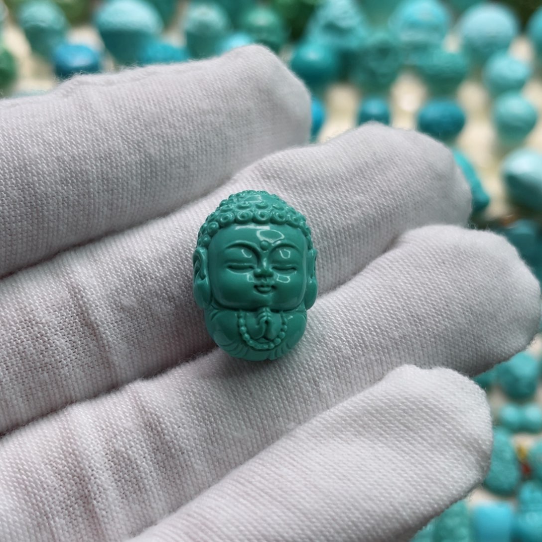 绿松石珠宝奇石未镶嵌