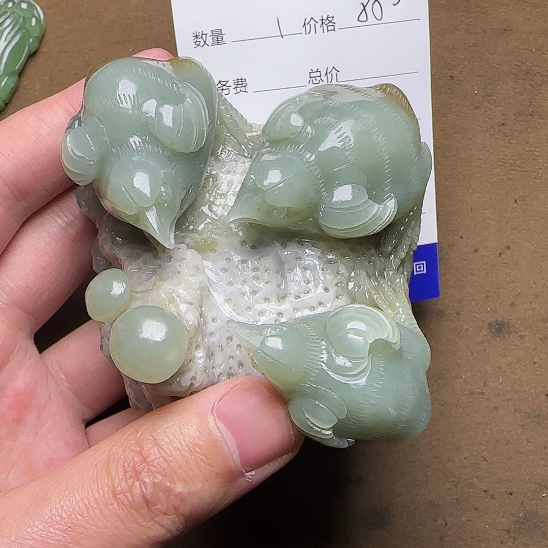 【闪购商品】和田玉把件未镶嵌用*?