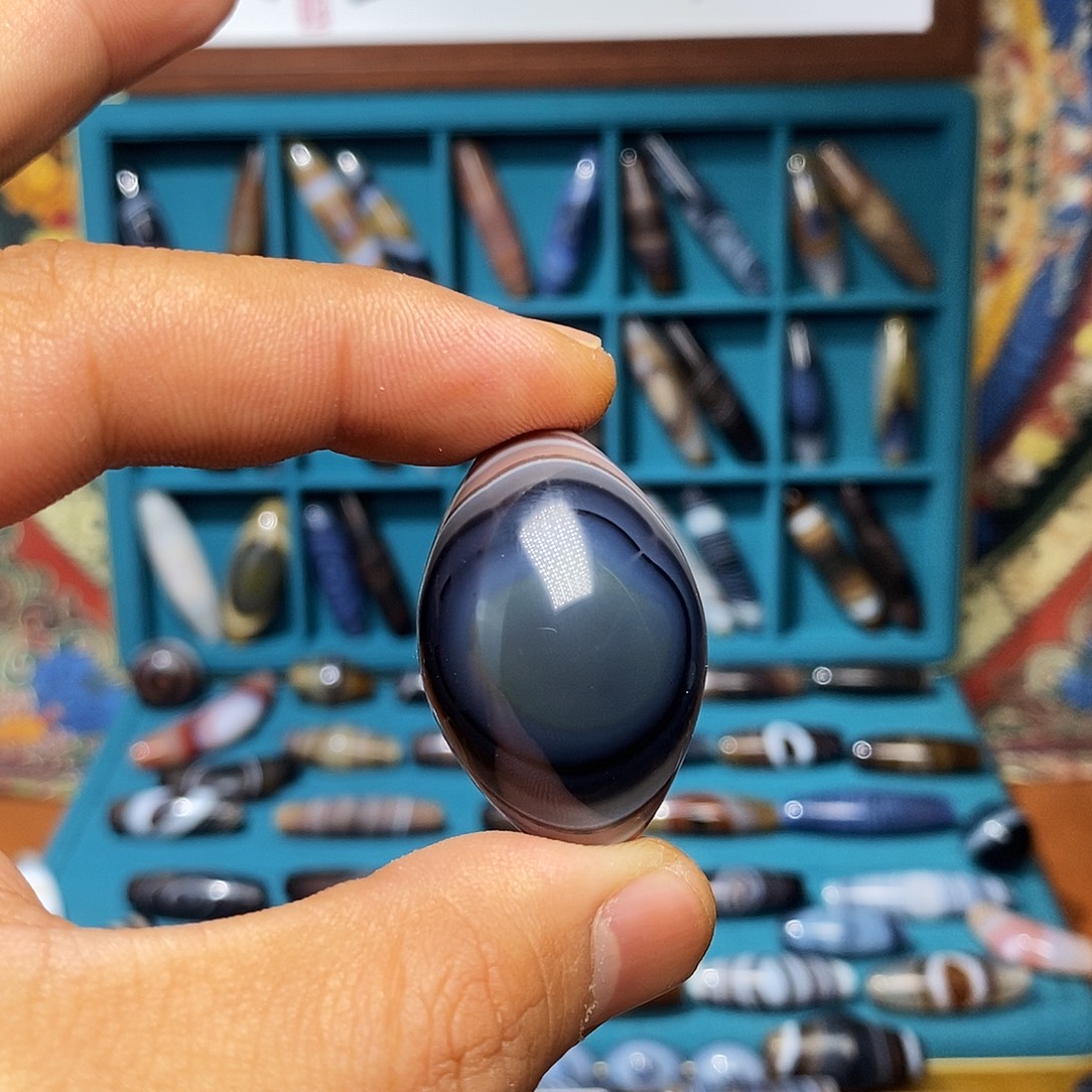 乾***—玛瑙/玉髓未镶嵌吊坠(赠链)