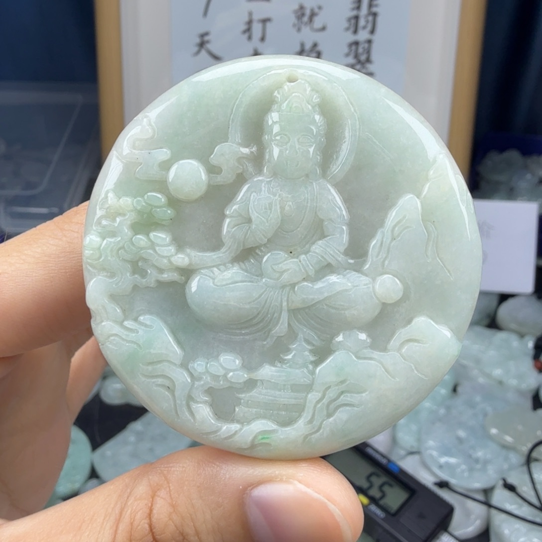 颈饰未镶嵌翡翠翡翠
