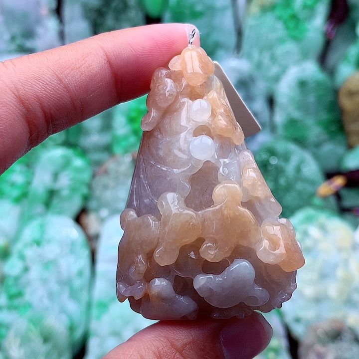 翡翠吊坠(不含链)未镶嵌