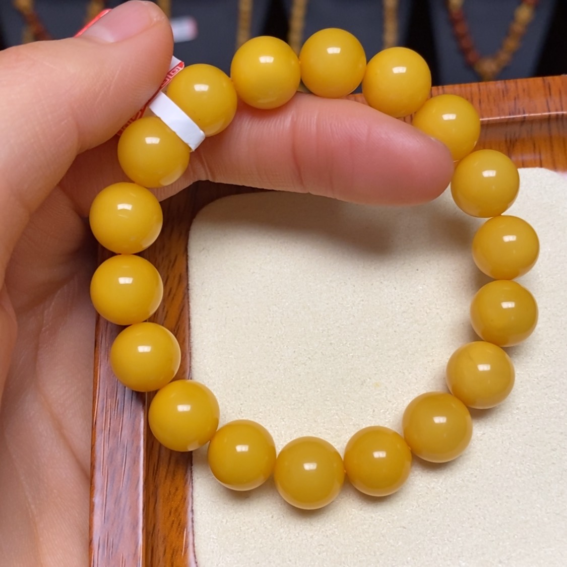 【闪购商品】蜜蜡手链未镶嵌手串