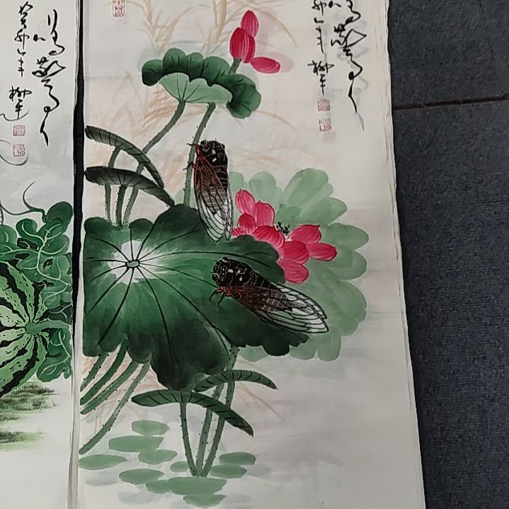 国画书法纯手绘作品等你来结缘