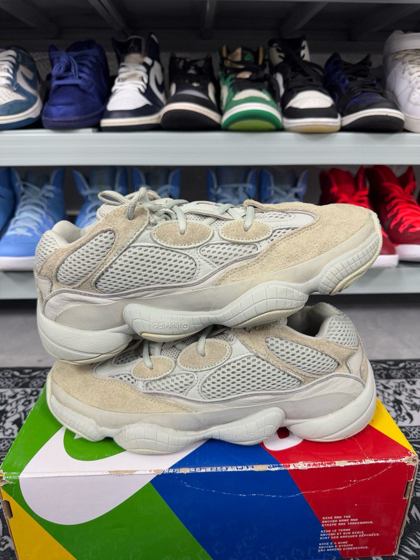 95新 maje 42.5码/椰子500海盐休闲鞋/二手正品