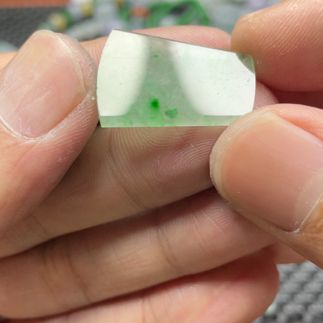 翡翠手链未镶嵌缘**此翡翠