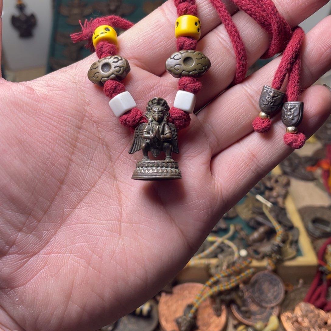 藏传佛手大鹏鸟脖挂