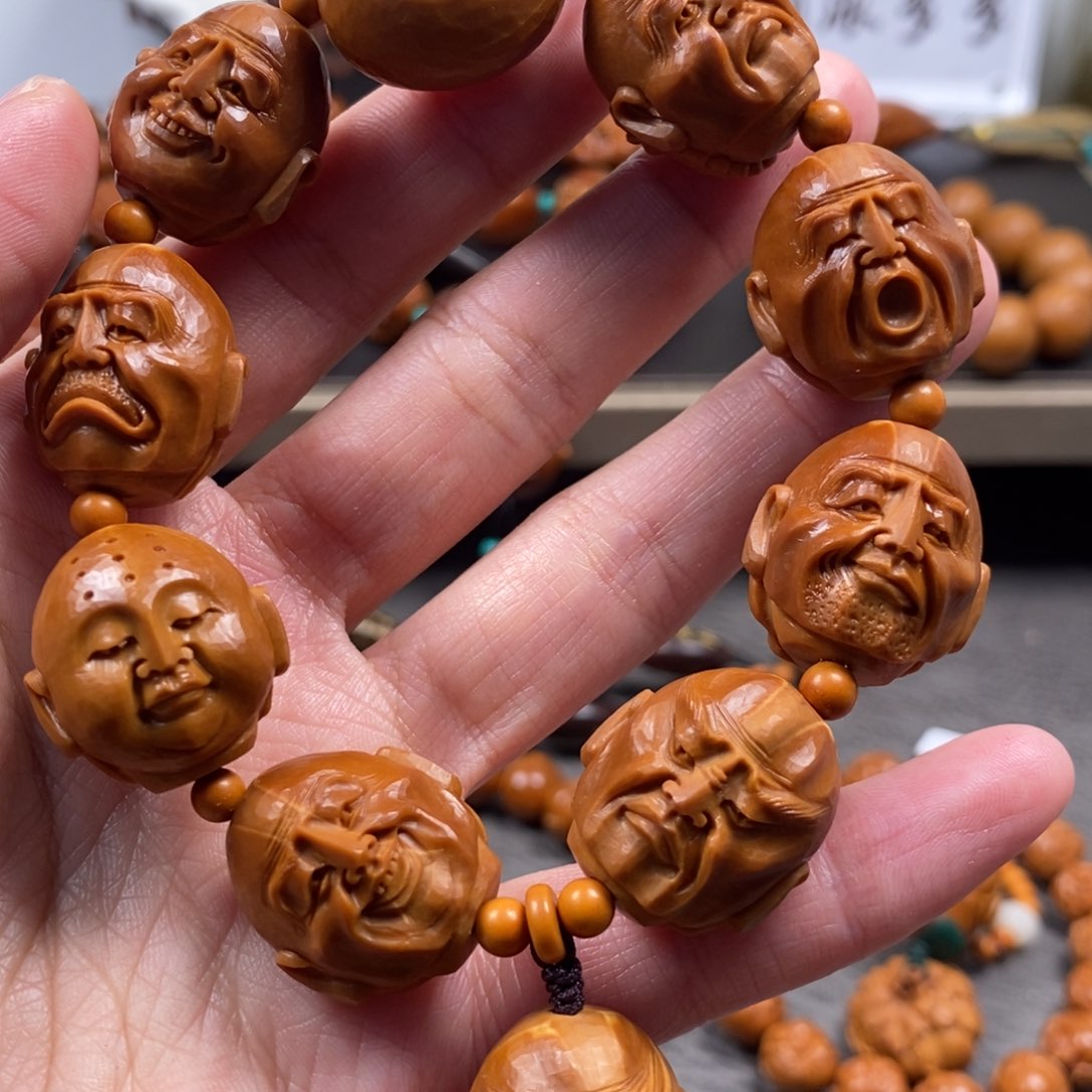 橄榄核手串/手链十八罗汉2.0