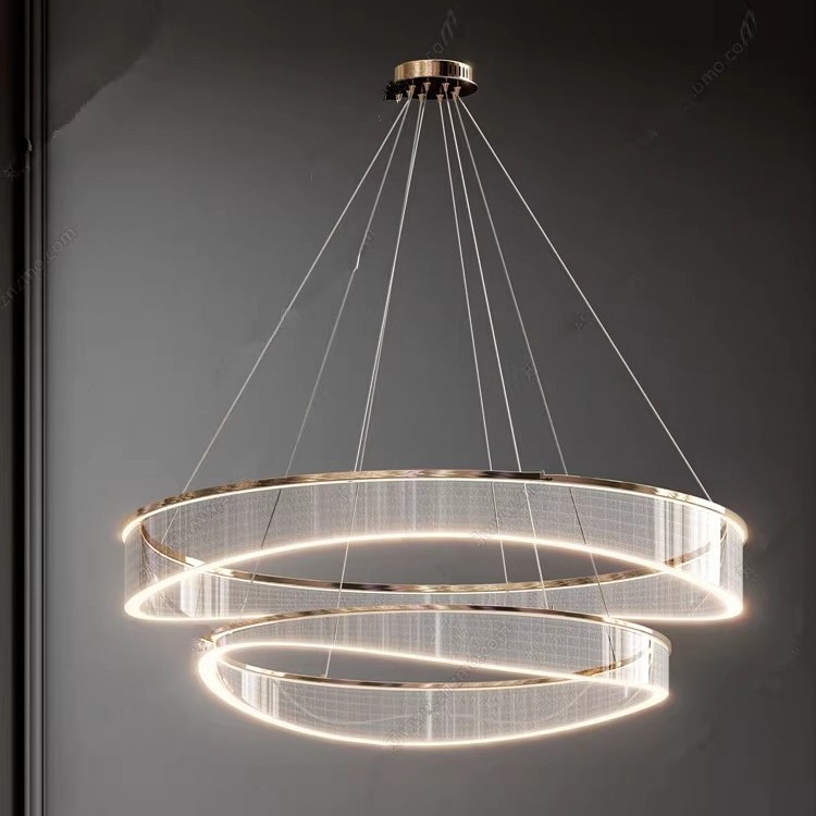 现代艺术装饰吊灯创意客厅餐厅卧室简约轻奢大气装样板间吊灯