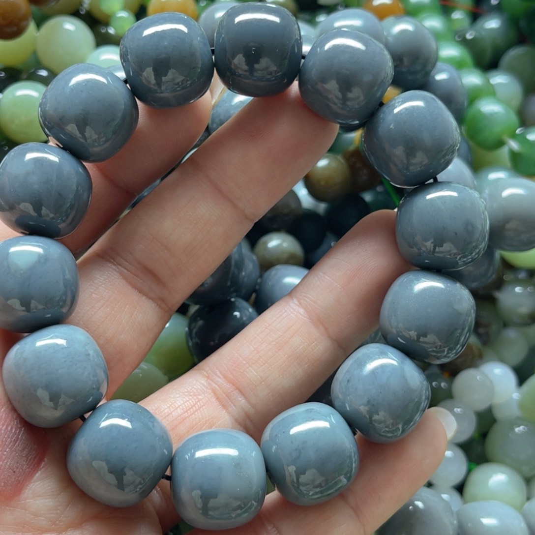 和田玉手链未镶嵌