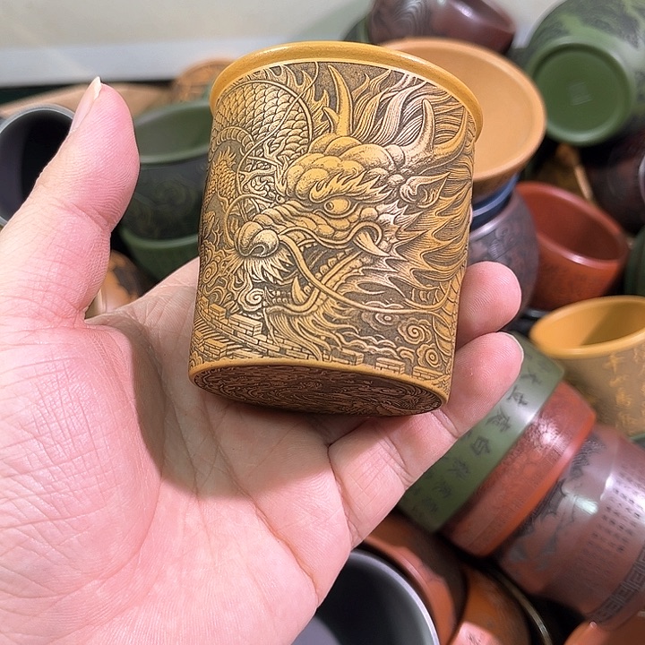 茶杯紫砂全手工紫砂主人杯