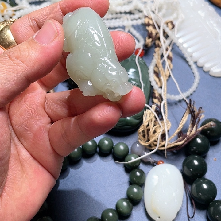 和田玉手链未镶嵌