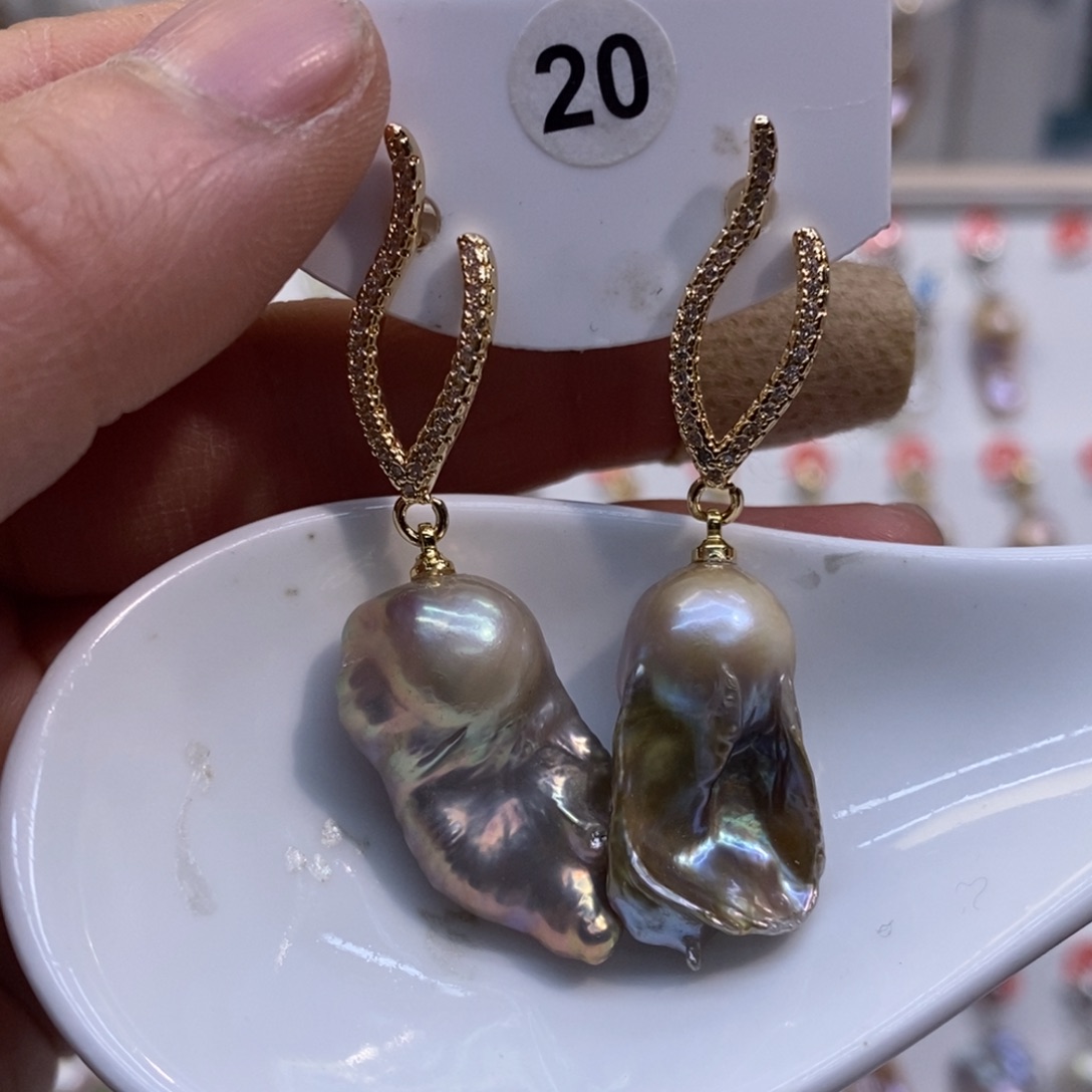 美丽哦哦哦未镶嵌淡水珍珠