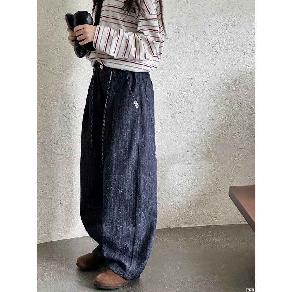 休闲牛仔裤女童秋季新款