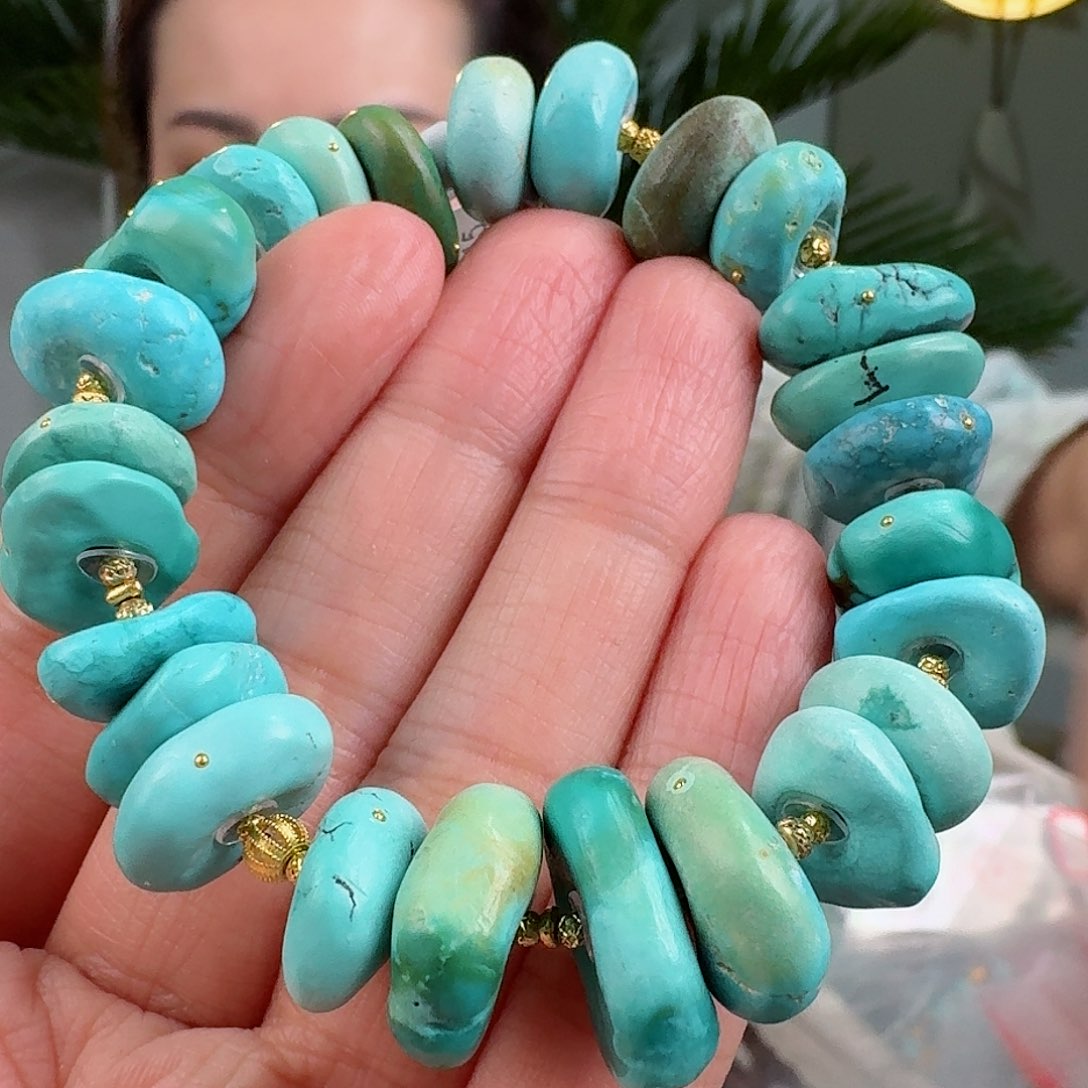 绿松石珠宝奇石未镶嵌