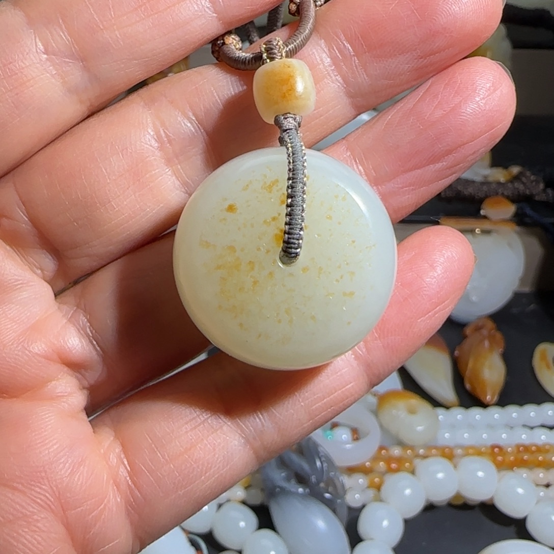 江***】和田玉未镶嵌颈饰