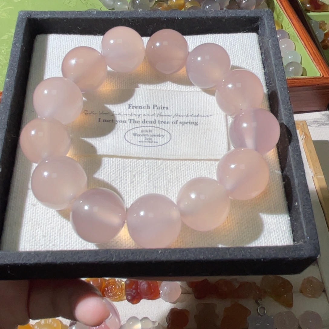 玛瑙/玉髓合金手链