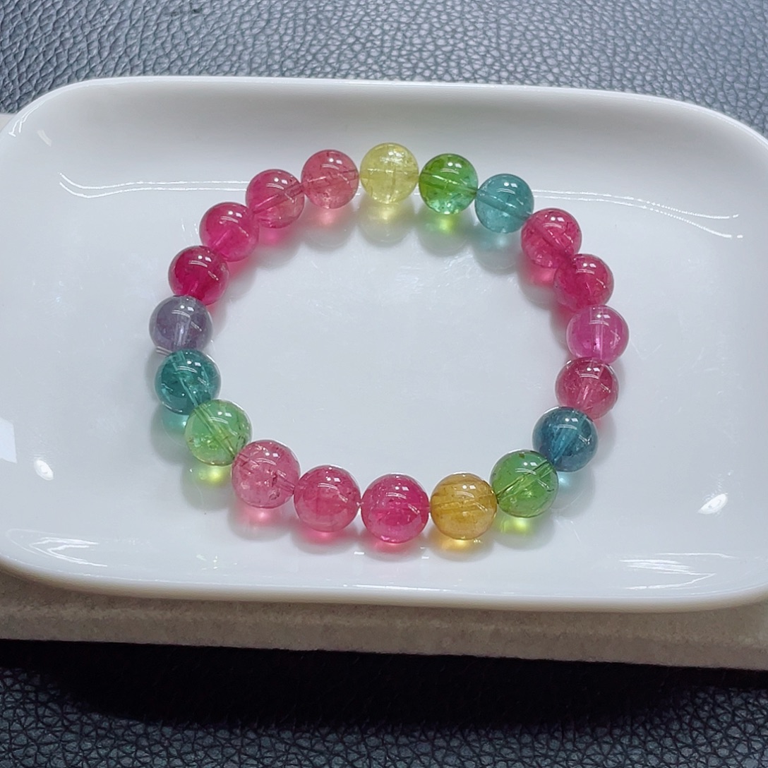 手链未镶嵌碧玺9.6mm左右