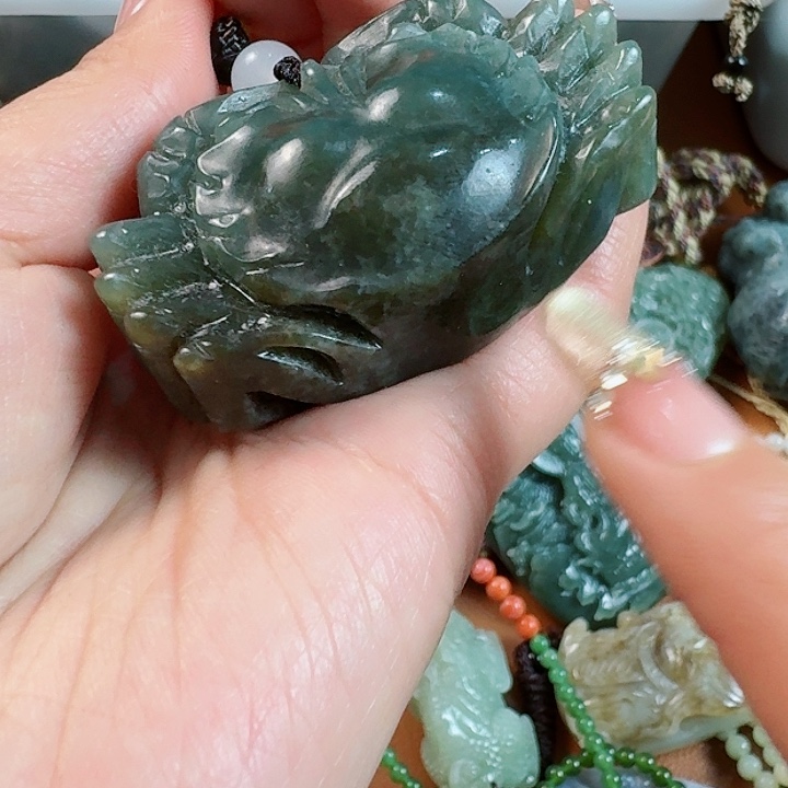 和田玉把件未镶嵌