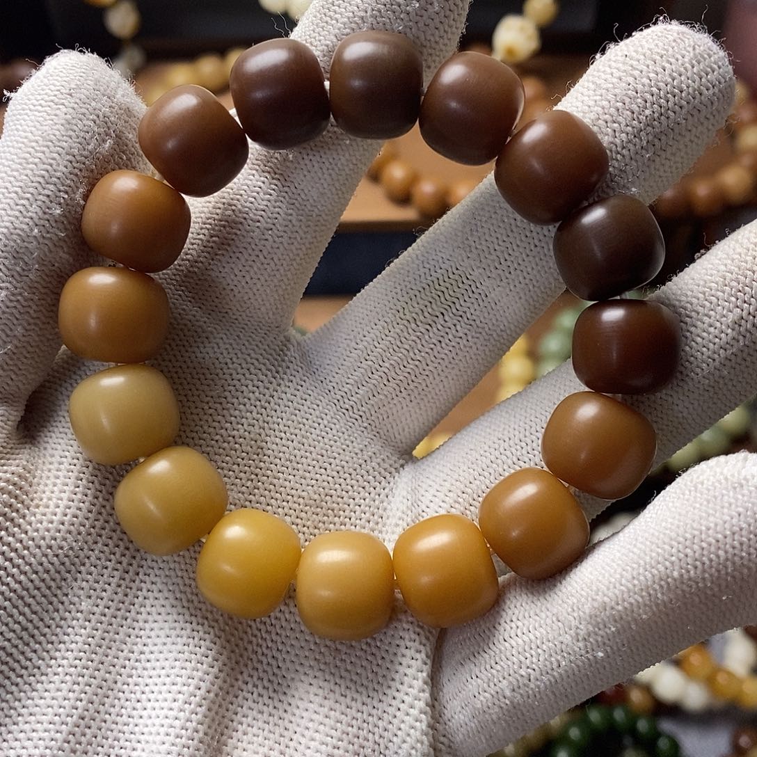 菩提籽类干磨风化渐变