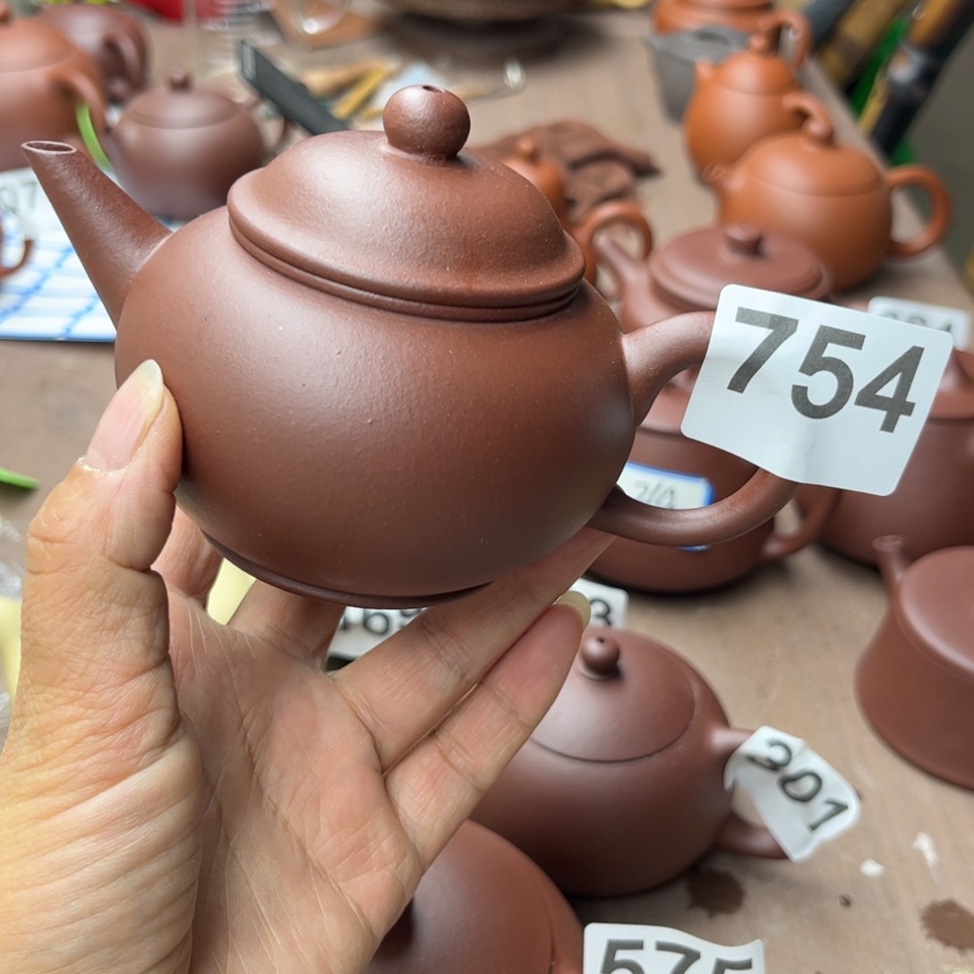 紫砂茶壶底槽清瑕疵200cc