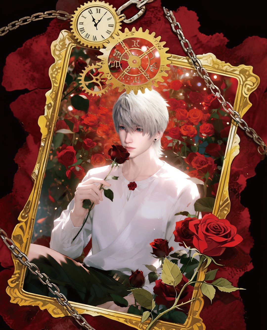 樱恋文创第二弹【玫瑰缀梦】恋与深空收藏级精品小卡（代拆）