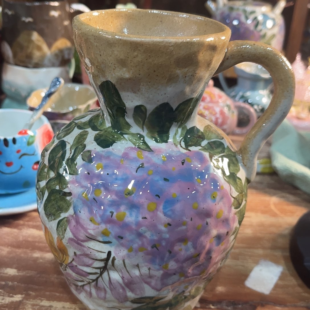 陶泥景德镇手工手绘高温釉下彩