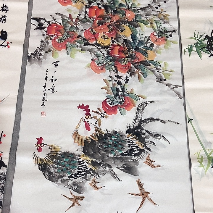 小周画廊的直播间