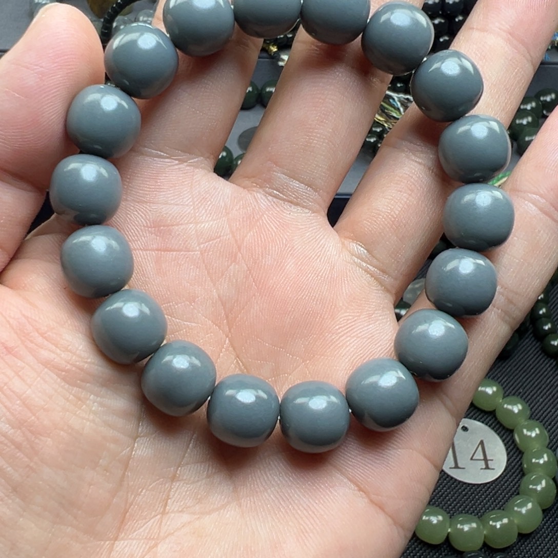 永***峰和田玉未镶嵌手链