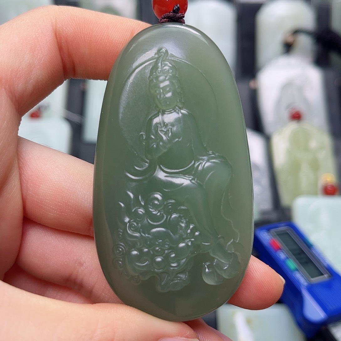 和田玉挂件未镶嵌