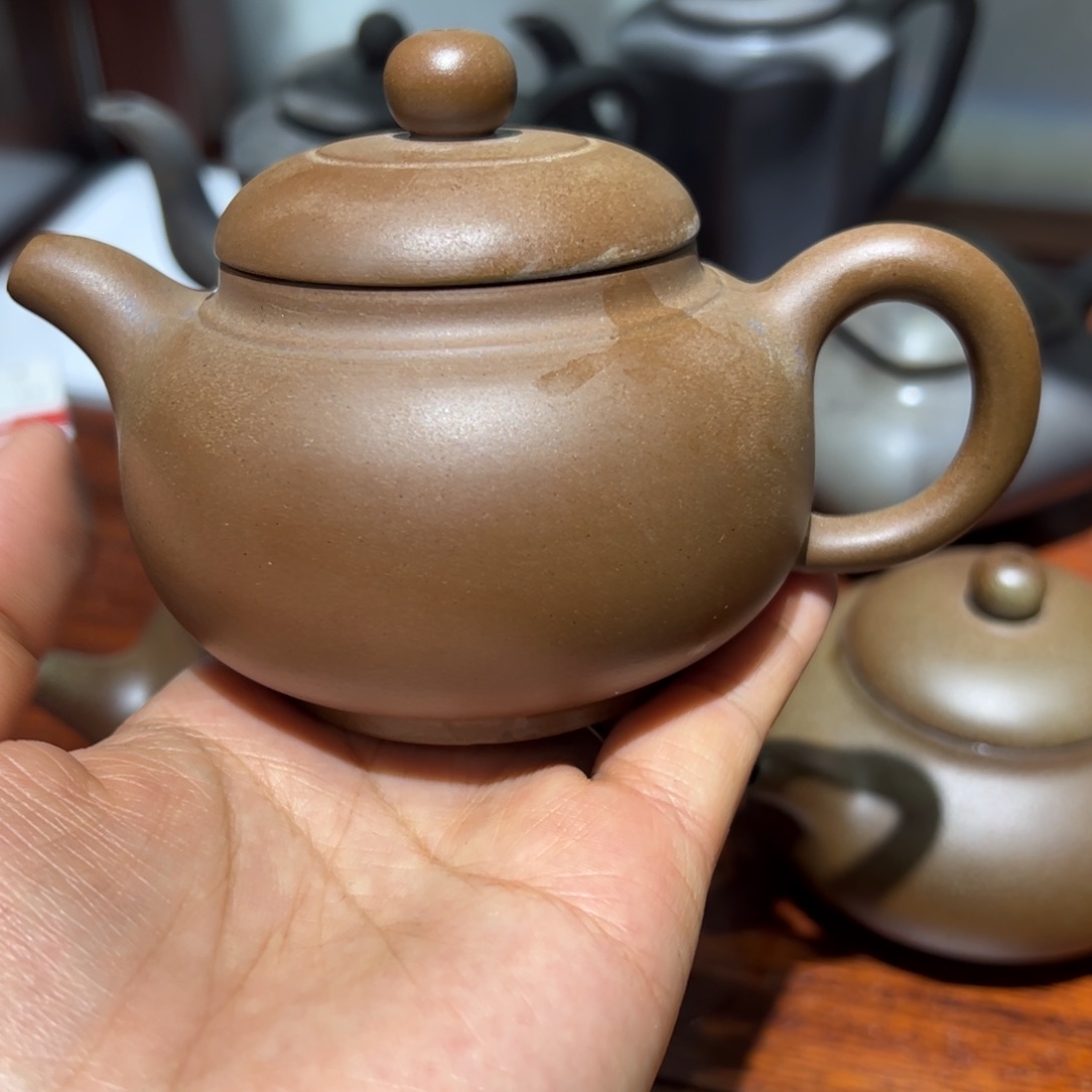 贵台龙窑柴烧茶壶155春*里
