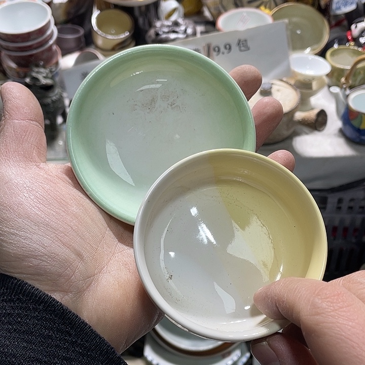 瓷片在一起的时候就像我