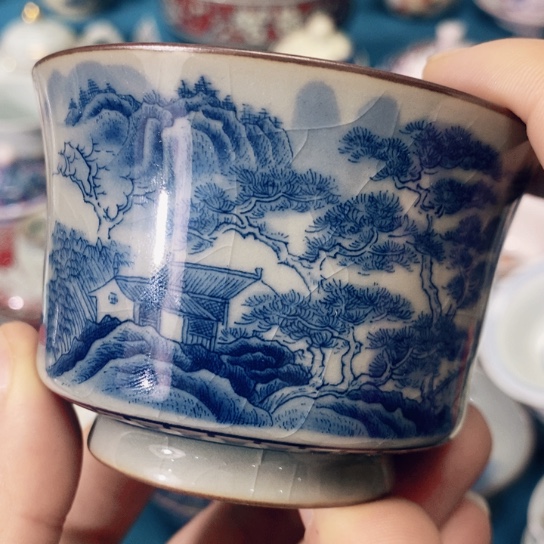 【闪购商品】景德镇陶瓷主人杯123344