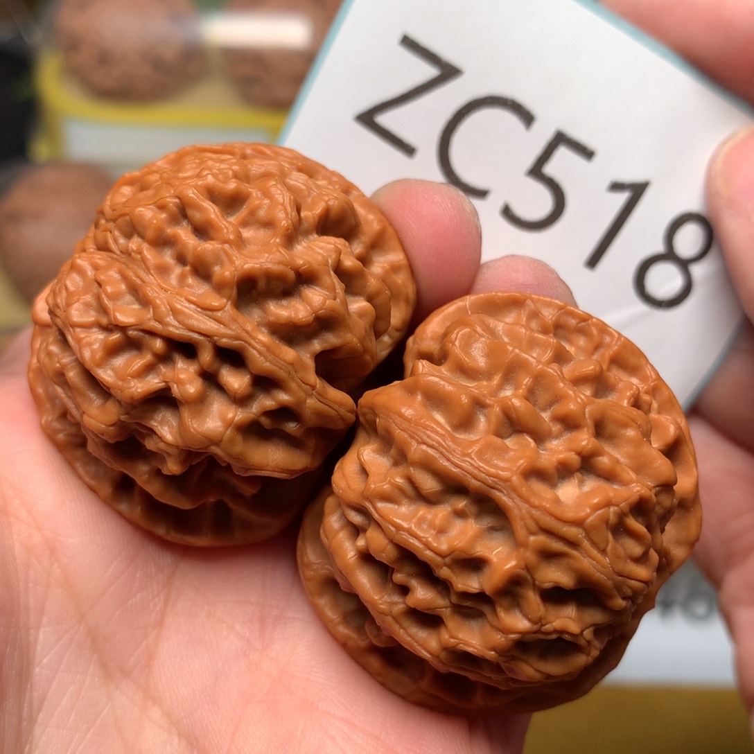 文玩核桃把件肉球苹果40