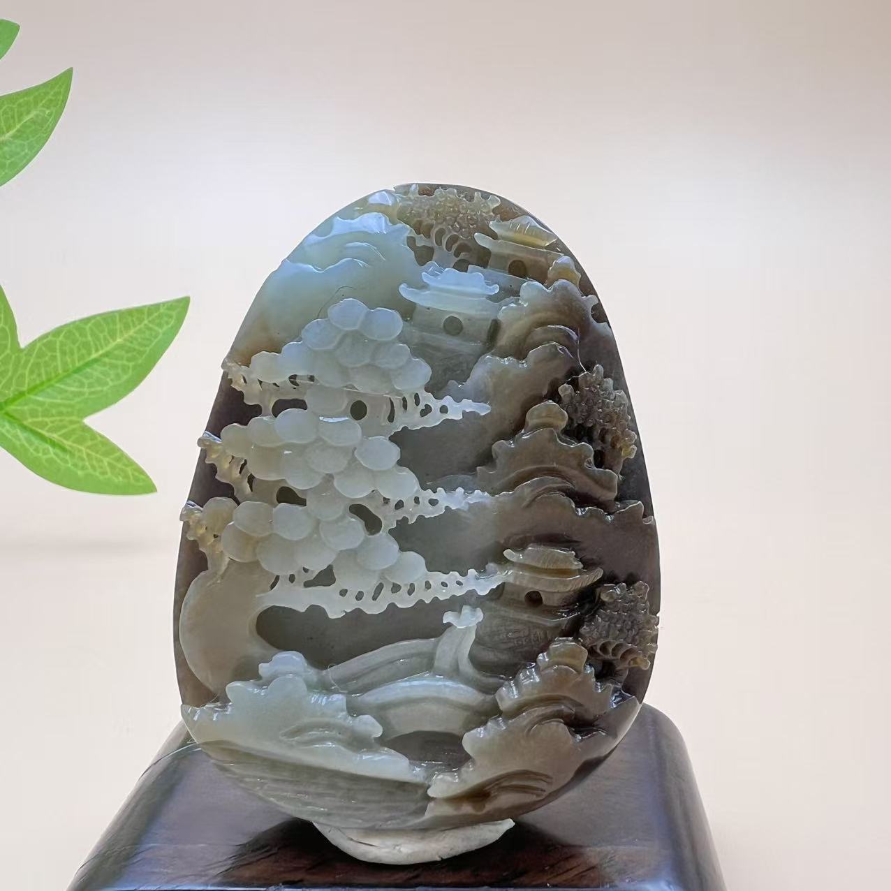 A1263 和田玉摆件 LGC63120457