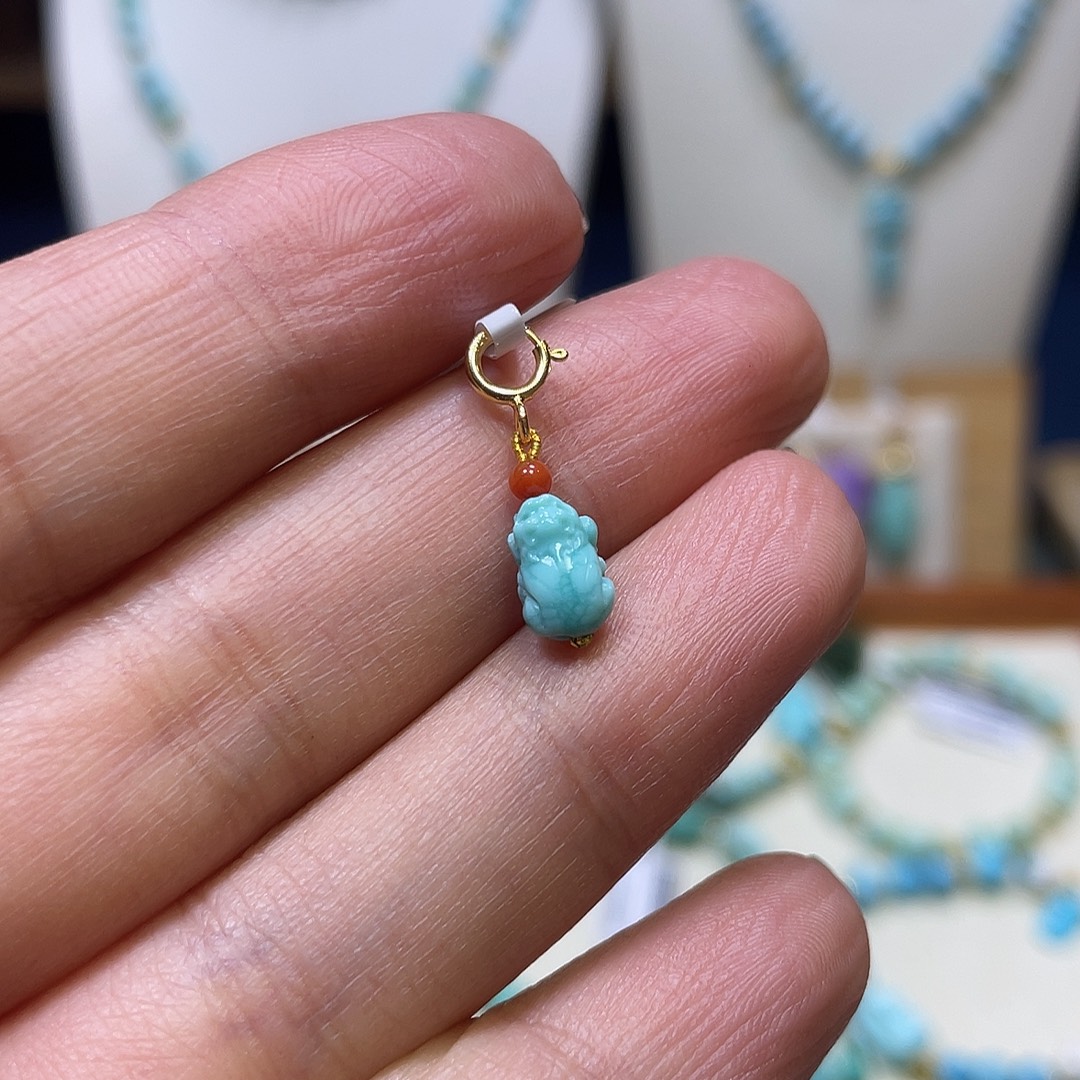 南红玛瑙银S925镀金镶嵌滴流