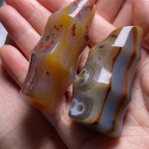 玛瑙吊坠未镶嵌玛瑙手把件