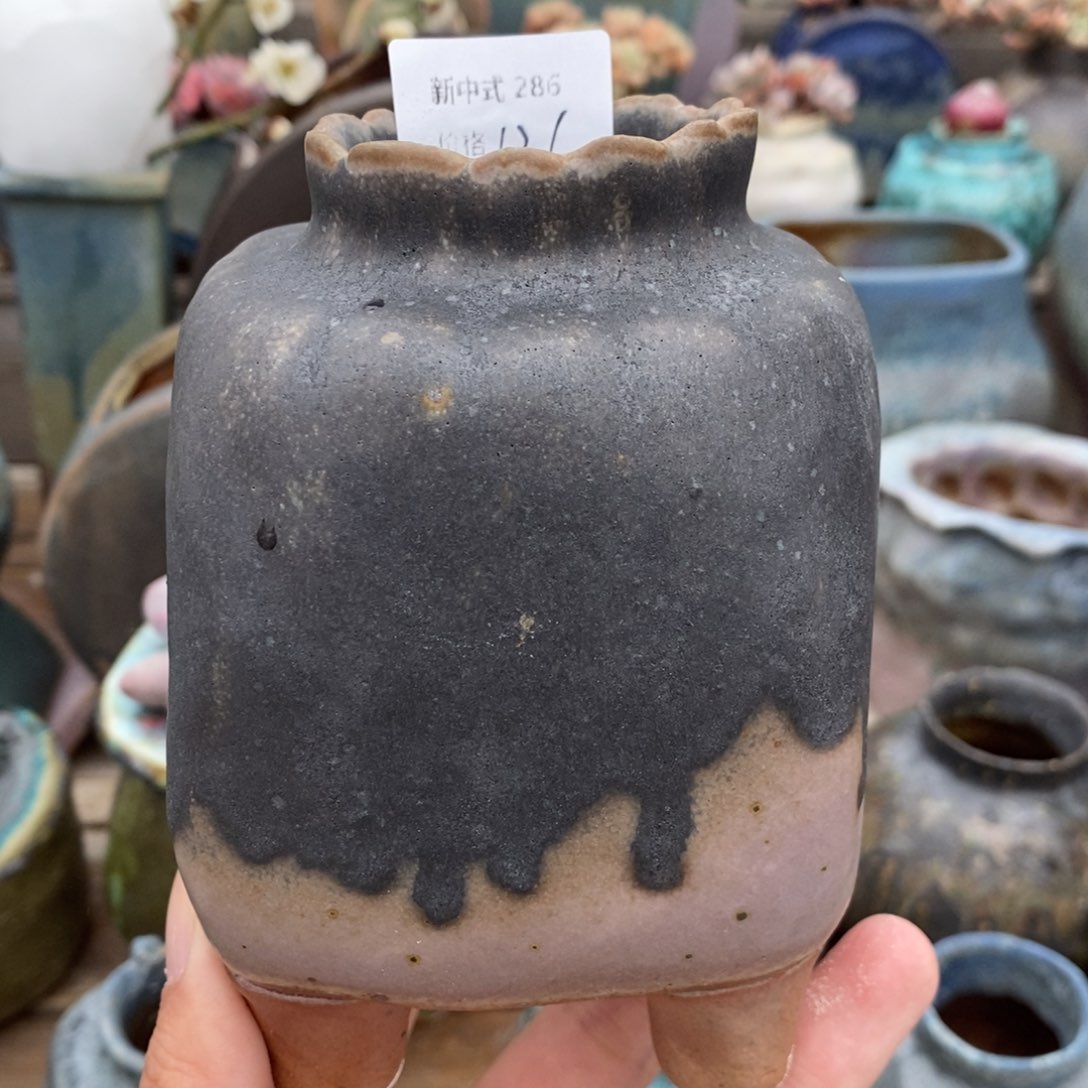 粗砂花盆1987盆新中式286