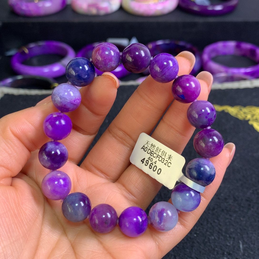 苏纪石（舒俱来）未镶嵌糖果樱花手串