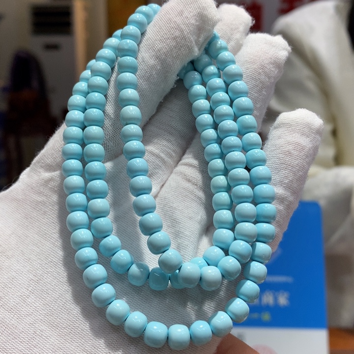 绿松石长链未镶嵌