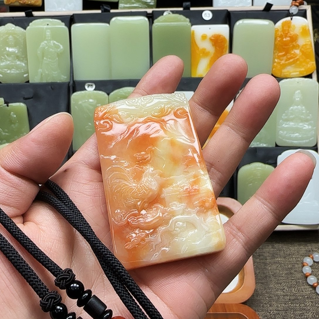 嘉***宝一物一拍皮色生肖鸡