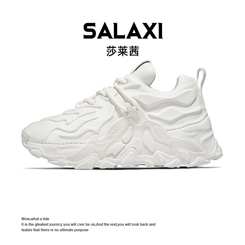 【双12】SALAXI/莎莱茜冬季新品潮流时尚潮鞋火焰山男女老爹鞋