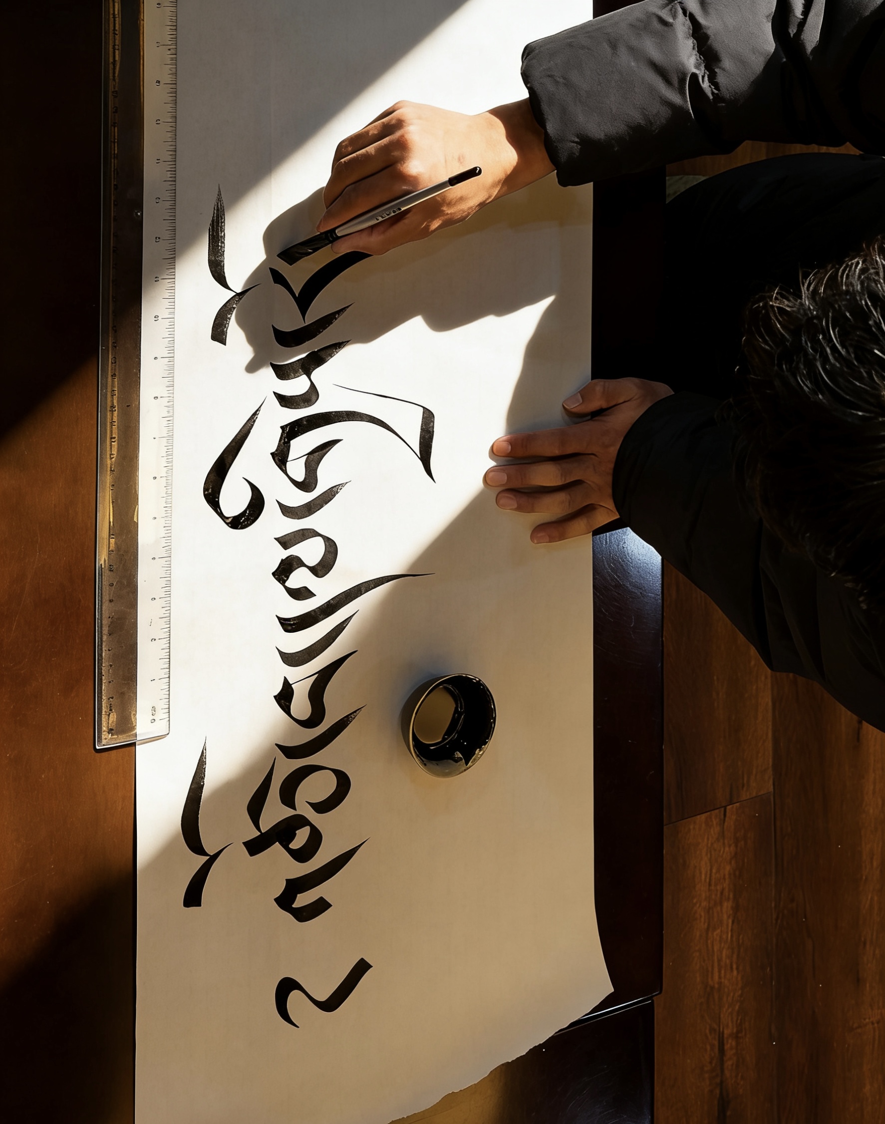 瞳觅藏文书法专用毛笔