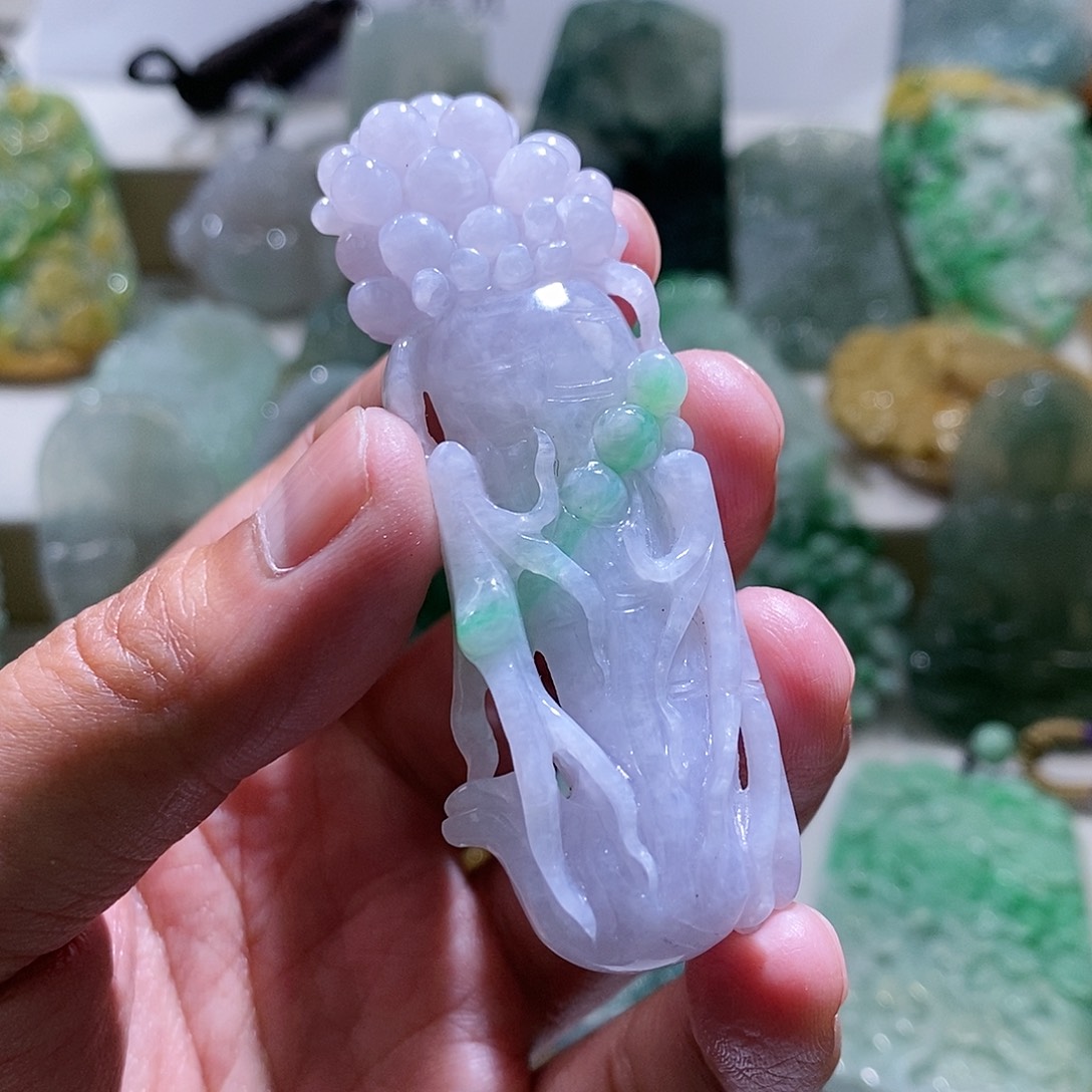 【闪购商品】翡翠颈饰未镶嵌人参