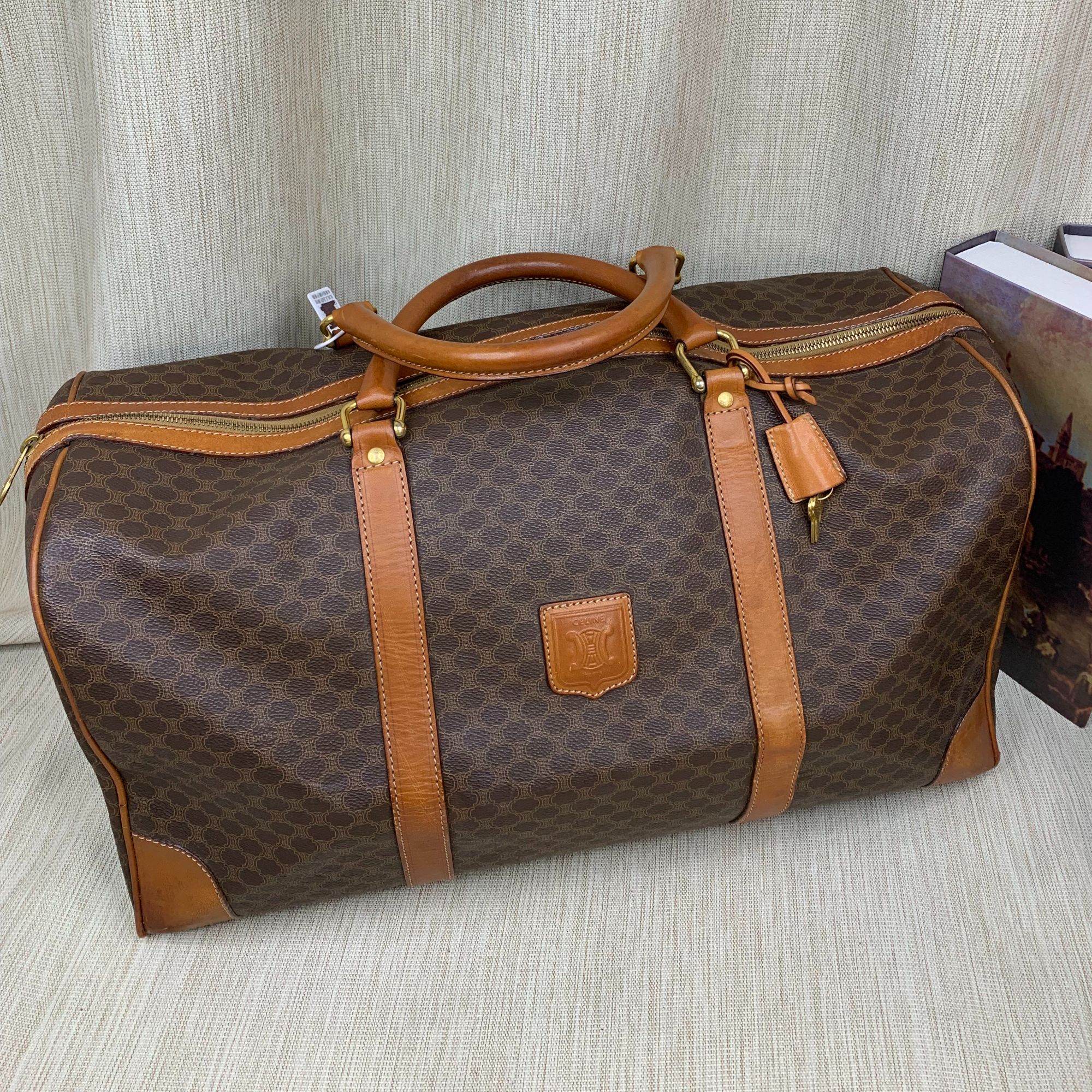 95新 Celine/思琳 老花旅行包/AR09616011/6011/瑕