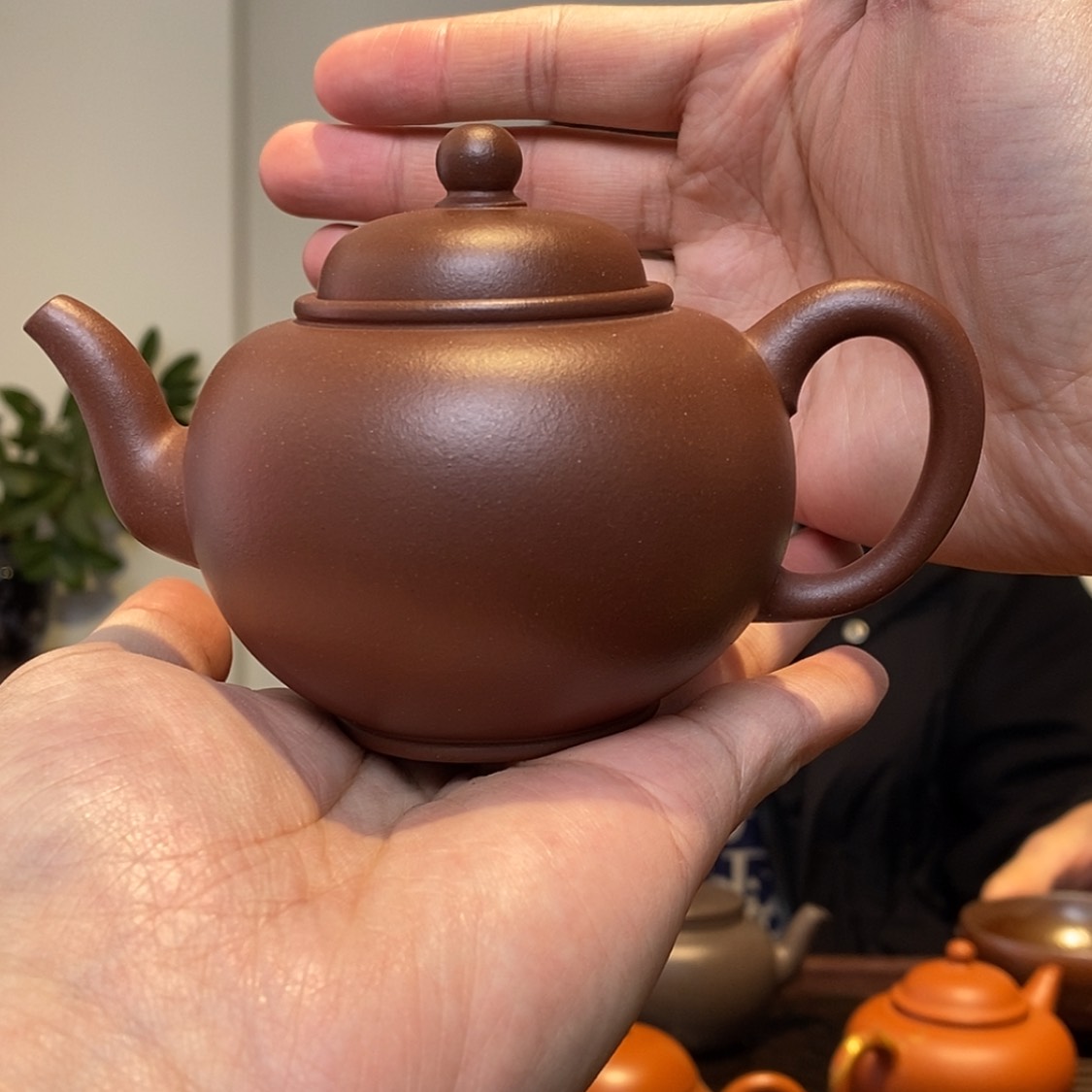 【闪购商品】紫泥茶壶大圆拱 全手工