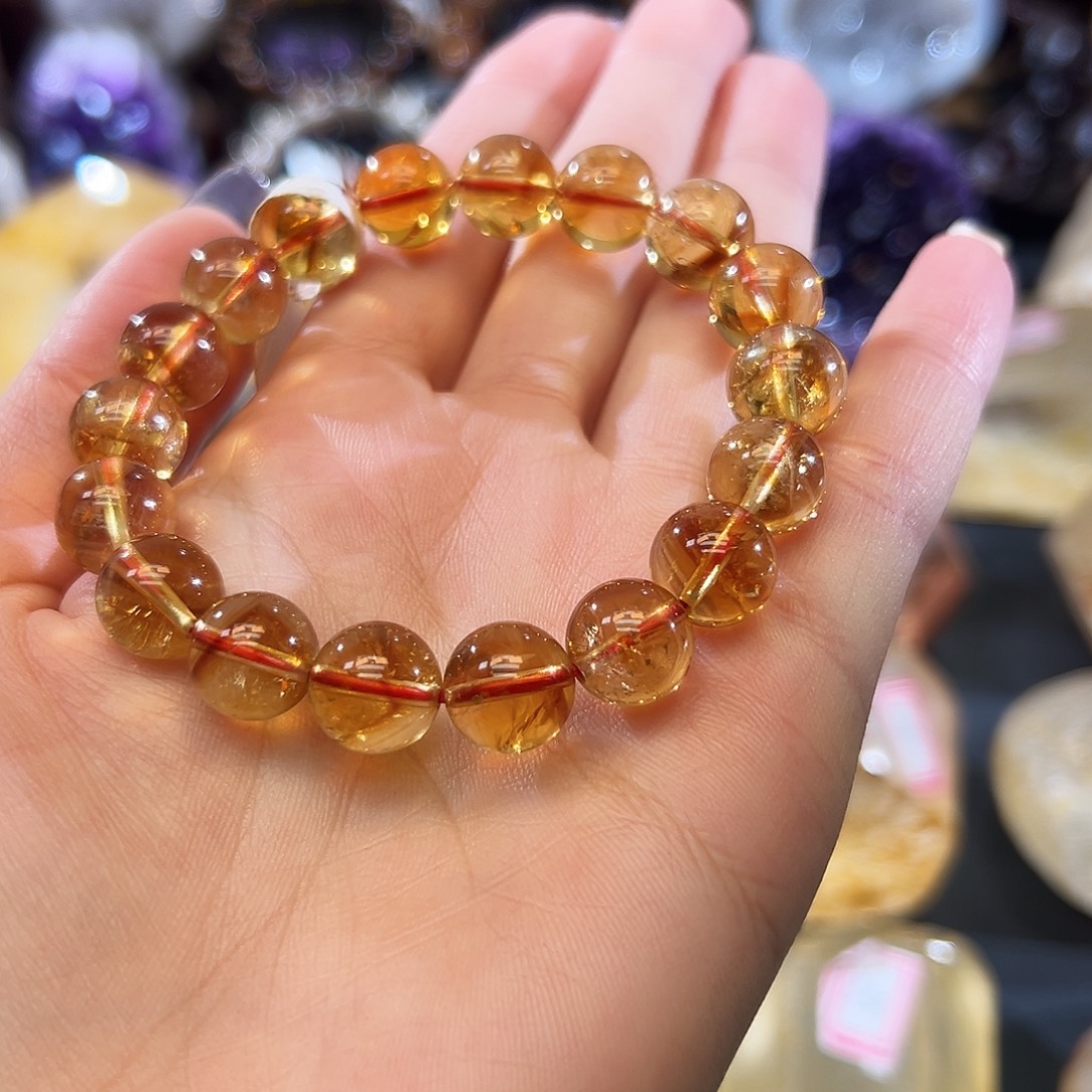 水晶未镶嵌手链手链