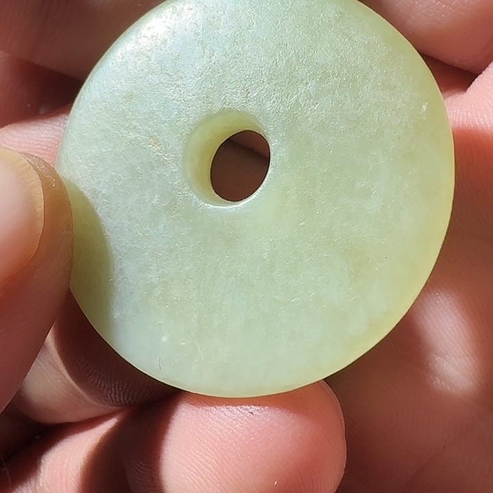 优***哉透闪石质玉未镶嵌挂件