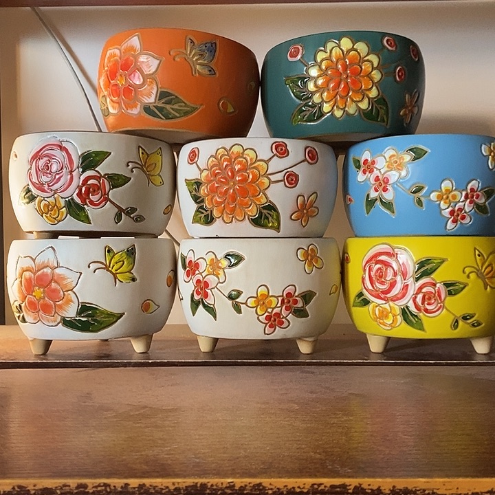 外13内11.5高10左右，纯手工制作，一单包邮